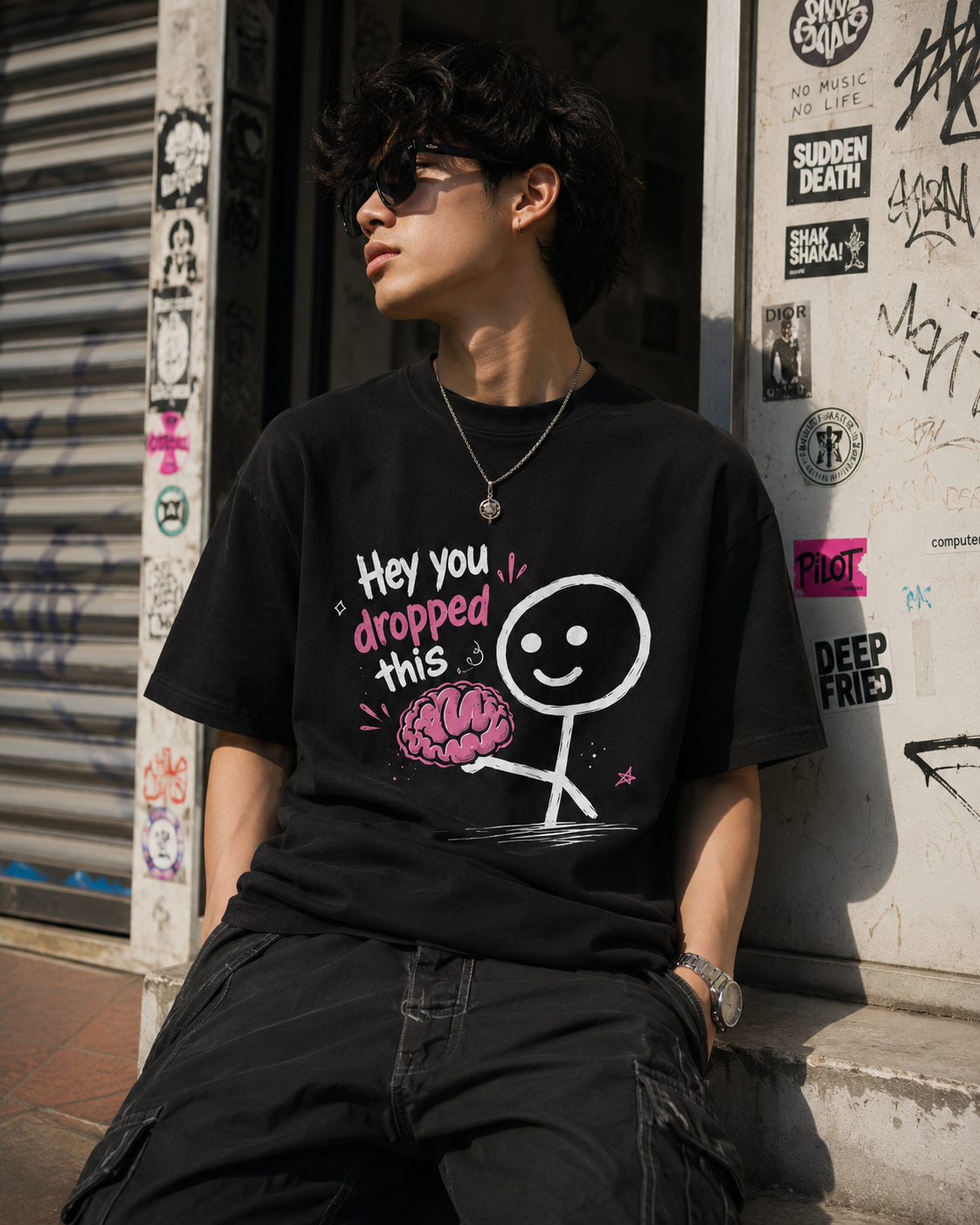 "Hey you Dropped this" Meme T-Shirt