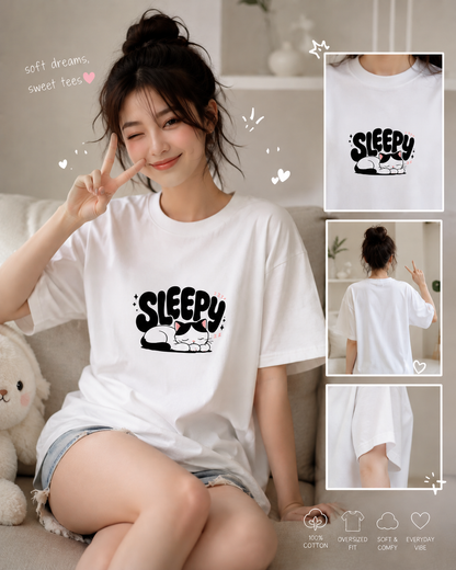 Sleepy Unisex Basic T-Shirt
